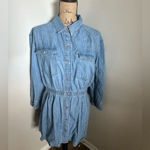 Denim Dress by Zara